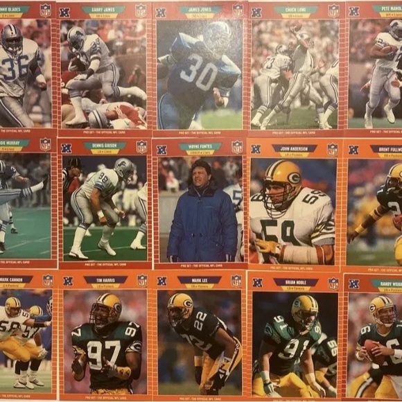 Vintage 1989 Pro Set Football Card Lot 171 Cards - Picture 6 of 12